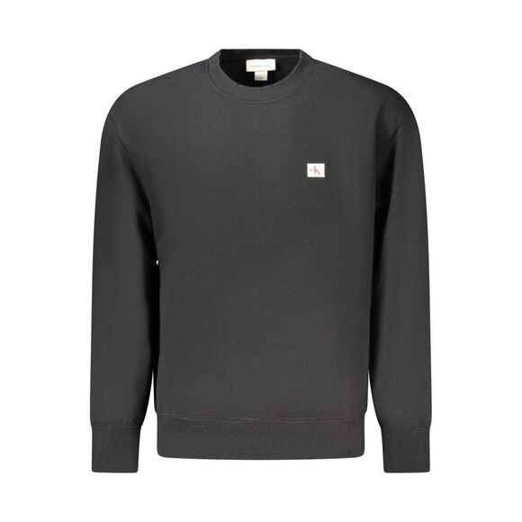 Calvin Klein Black Cotton Men Men's Sweatshirt